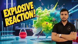 Explosive Reaction! Mixing Baking Soda with Vinegar | SKDN Academy Experiment