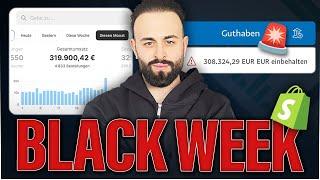 SHOPIFY REKORDE & 300.000€ GESPERRT | Apo Svalley Black Week