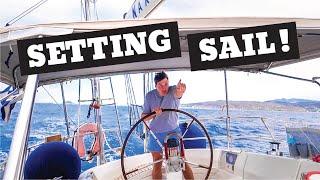 Sailing Around Greek Island of Naxos | Exploring a Cave!