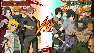 Naruto Ultimate Ninja Storm Revolution - @Cattpro7 vs @PS360HD2