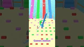 Bridge Race Gameplay 2023 | Android  |  Bridge Race by Games stations #trending #viral #bridgerace