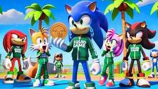 SONIC x SQUID GAME SEASON 2: The Red Light Green Light Game Returns| Sonic The Hedgehog 3 Animation