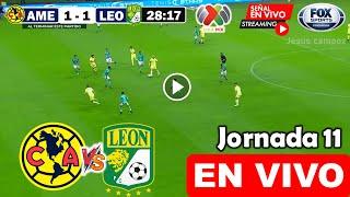 América vs. León en vivo, donde ver, a que hora juega América vs. León apertura 2024 liga MX hoy