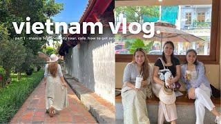 vietnam vlog 2024 | manila to hanoi flight & old quarter tour