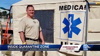 Local paramedic back from coronavirus quarantine zone