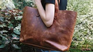 Leather Tote Bag | Atitlan Leather