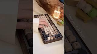 Akko MU02 wooden mechanical keyboard