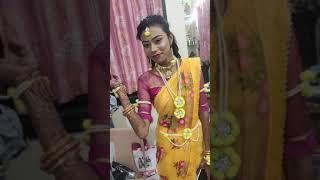 Haldi look Done by Snehal Warade Divya Beauty Spa and Make Up Studio Malkapur