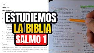 ¿Cómo estudiar la Biblia? Devocional 1 (Salmo capítulo 1)