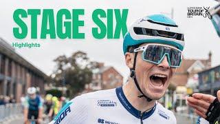 HIGHLIGHTS | 2024 Lloyds Bank Tour of Britain Men - Stage Six