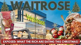 Inside the UK's Most Expensive Supermarket - WAITROSE REVEALED - Christmas Food 2024 Review VLOGMAS