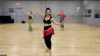 Step-By-Step Belly Dance For Beginners!   #bellydance #dance