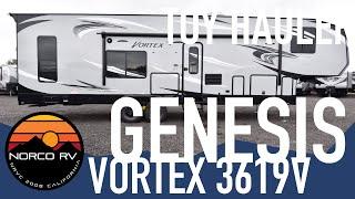 2021 Genesis Supreme Vortex 3619V Fifth Wheel Toy Hauler
