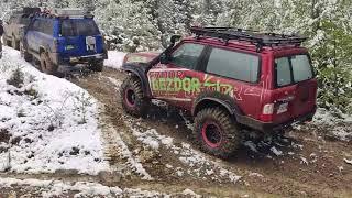 #OFFROAD из весны в зиму, КРУТЫЕ внедорожники по КРУТЫМ КАРПАТАМ (день-1 часть-1)