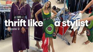 HOW TO THRIFT LIKE A STYLIST/ USING THE THRIFT STORE LIKE THE VOGUE CLOSET!