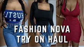 Fashion Nova Try-On Haul | Sarah Li