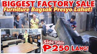 BAGSAK PRESYO na Furniture | FACTORY SALE LAHAT NG GAMIT SA BAHAY | ₱250 may Side Table Ka na