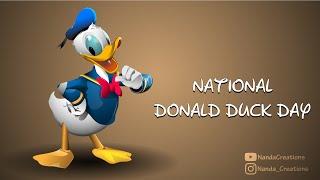 Donald Duck cartoon character drawing | Adobe illustrator 2020 | NANDA CREATIONS