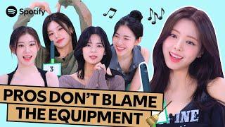 [CC] ITZY sings "GOLD" live with broom mics  ㅣ K-Pop ON! Playlist Take Over