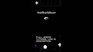 CSS Loading Spinner #shorts