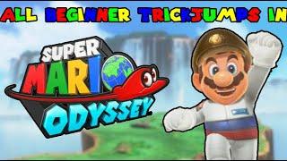 Every Beginner Trickjump in Super Mario Odyssey