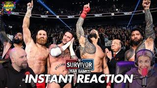 The Bloodline Wins at Survivor Series War Games - Instant Reaction | Notsam Wrestling EMERGENCY Pod