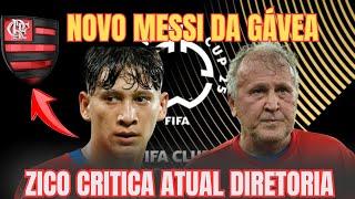  MENGÃO CONTRATA NOVO MESSI SUB 20 , ZICO FAZ DURAS CRÍTICAS , ESTÁDIO MUNDIAL DE CLUBES 2025 !!!