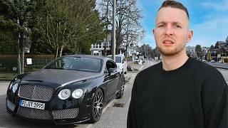 FIRST DRIVE in my crashed Bentley on the road!