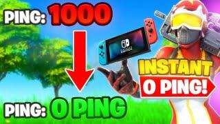 How to Get LOW Ping on Fortnite Nintendo Switch! (UPDATED)