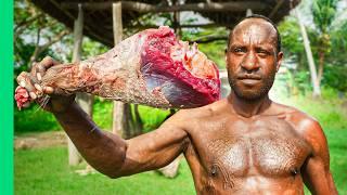 Dining with the Last Known Cannibals!! (The Crocodile Tribe)