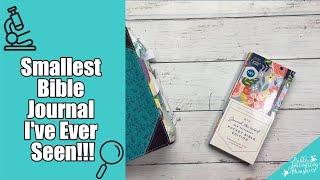 Review of Smallest Bible Journal I've Ever Seen!!! Journal the Word Pocket Journaling Bible Review