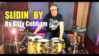 DRUM COVER - "SLIDIN` BY" - BY BILLY COBHAM - DRUMLESS TRACK - DRUMICO