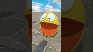 HELP Pacman be faster ! #friendship #pacman #spider #stickman #domino
