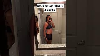Watch me lose 50lbs in 4 months! #weightlossjourney #weightloss #blackvloggers