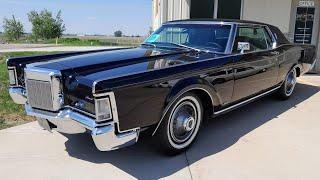 The Perfect Lincoln: This 12k Mile, All Black, 1969 Lincoln Mark III is Sublime!