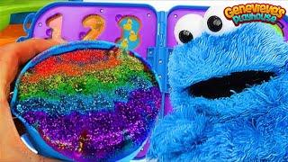 Cookie Monster Educational Toy Videos for Kids!