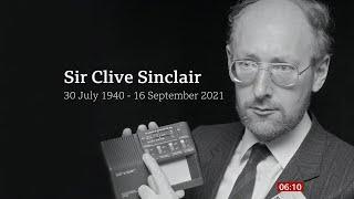 Clive Sinclair passes away (1940 - 2021) (2) (UK) - BBC News - 17th September 2021