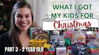 WHAT I GOT MY KIDS FOR CHRISTMAS 2021 PART 3 // TODDLER / PRESCHOOL CHRISTMAS GIFT IDEAS