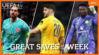 #UEL Great Saves Matchday 4 | Onana, Forster, Trapp