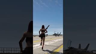 Stealing a Military Plane in GTA 5 #short 723