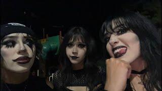 Turning goth for a day!! ft. our sister Lily 