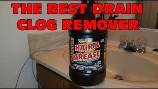 The best drain clog remover - Instant Power - Hair and Grease !!!