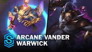 Arcane Vander Warwick Skin Spotlight - Pre-Release - PBE Preview - League of Legends