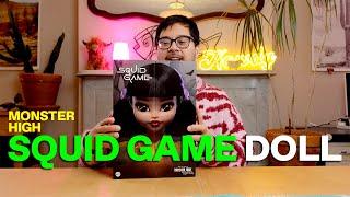 Monster High Skullector Squid Game Young-Hee Doll Unboxing