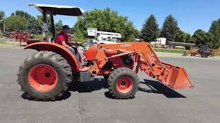 2016 Kubota M5660SU Tractor