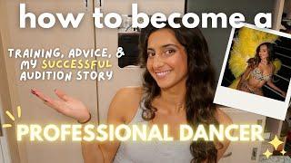 HOW TO BECOME A CRUISE SHIP DANCER! my *successful* audition story, training, & advice ️