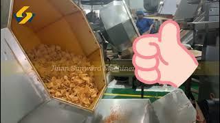 jinan sunward machine snack food extruder video