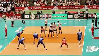 Bóng Chuyền Đỉnh Cao| Nga - Nhật| Set4| World Cup 2019