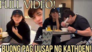 Buong PAG UUSAP nila ALDEN at KATHRYN sa kanilang BREAKFAST kanina! • [Actual Video!]