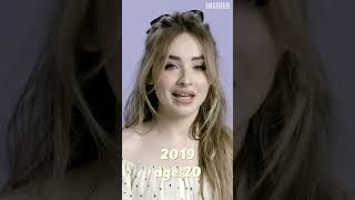 Evolution Sabrina Carpenter #shorts #evolution #sabrinacarpenter